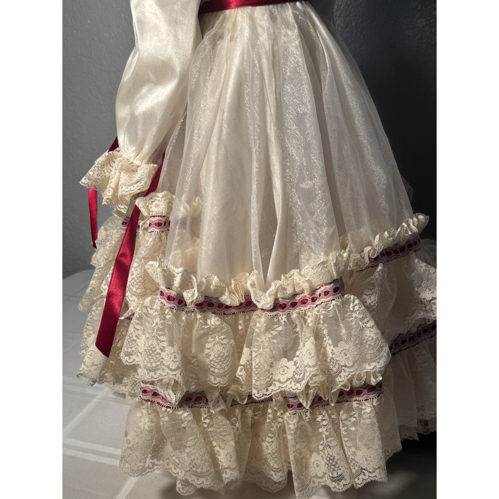 29" Rustie  Caylon  African American  Doll   GORGEOUS Red And White 601/1000 - Picture 14 of 16